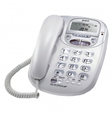 步步高HCD6033有绳电话机/座机（家用办公、圆润造型、大按键、来电显示、经典耐用）