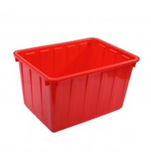 塑料水箱 160L（红色，外：750*540*485mm）