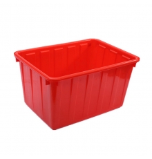 塑料水箱 140L（红色，外：750*530*440mm）