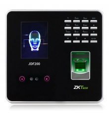 ZKTeco/中控智慧JDF200指纹人脸考勤机 高速无接触人脸打卡机
