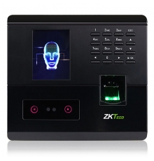  ZKTeco/中控智慧UF200 人脸指纹识别考勤机 免软件打卡机 U盘自动下载报表