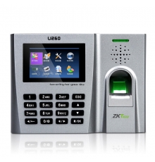 ZKTeco/中控智慧U260指纹考勤机 快速识别打卡机 专业稳定签到机