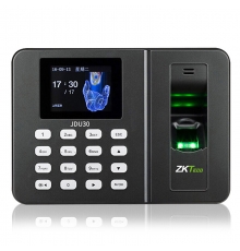 ZKTeco/中控智慧JDU30指纹考勤机 免软件打卡机 自动生成报表