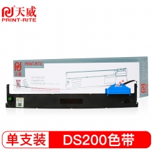 天威（PrintRite）DS200 色带 适用于 得实 DASCOM 200DS7830 7860 专用色带架 含色带芯