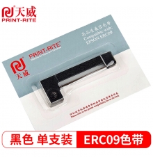 天威 ERC09色带 黑色 适用于爱普生FUJITSU F-3588B 3589D CASIO DT6000 FE-700 PCR365打印机 色带架