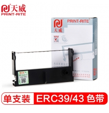 天威(PrintRite) ERC39 色带 含带芯 适用爱普生MT311 MU310 MU115 MV110 TMU120 TM210B DM210 220